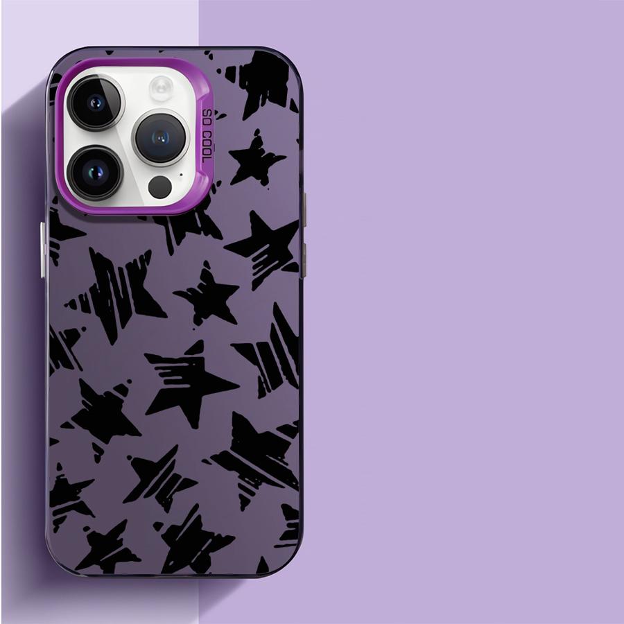 Five Pointed Star Phone Case for Realme 8i 8 4G 9i 10 4G 10 11 Pro 12 5G C15 C20 C21 C21Y C31 C33 C35 C53 C55 Capa Cover