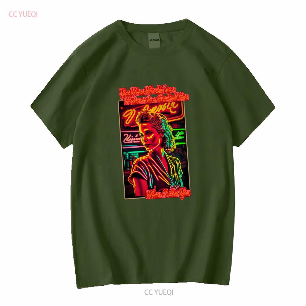 The Huunisex League Dont You Want Me Lyric T Shirt Cb1377 Long Or Short Sleeves Vintage Washed Versatile Streetwear