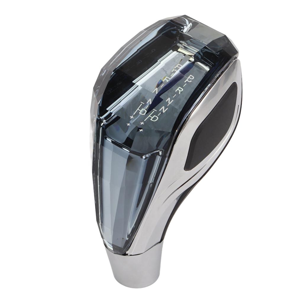 LED Crystal Gear Shift Knob Head 7 Color Automatic Switch Touch Activated for M12 M10 M8 Car Shifter Lever