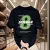 Trendy Brand Short-Sleeved Pure Cotton Men'S Printed T-Shirt Trendy Men'S And Women'S Versatile Round Neck T-Shirt Men'S