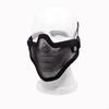 Outdoor Tactical Half-Face Steel Mesh Protective Sports Mask