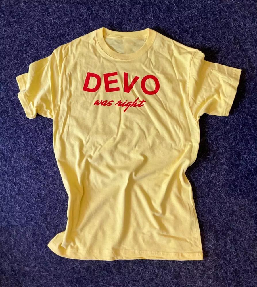 DEVO Was Right Album Band Gift For Fan Unisex S to 5XL T-shirt II2122 Unisex T-Shirt XXL
