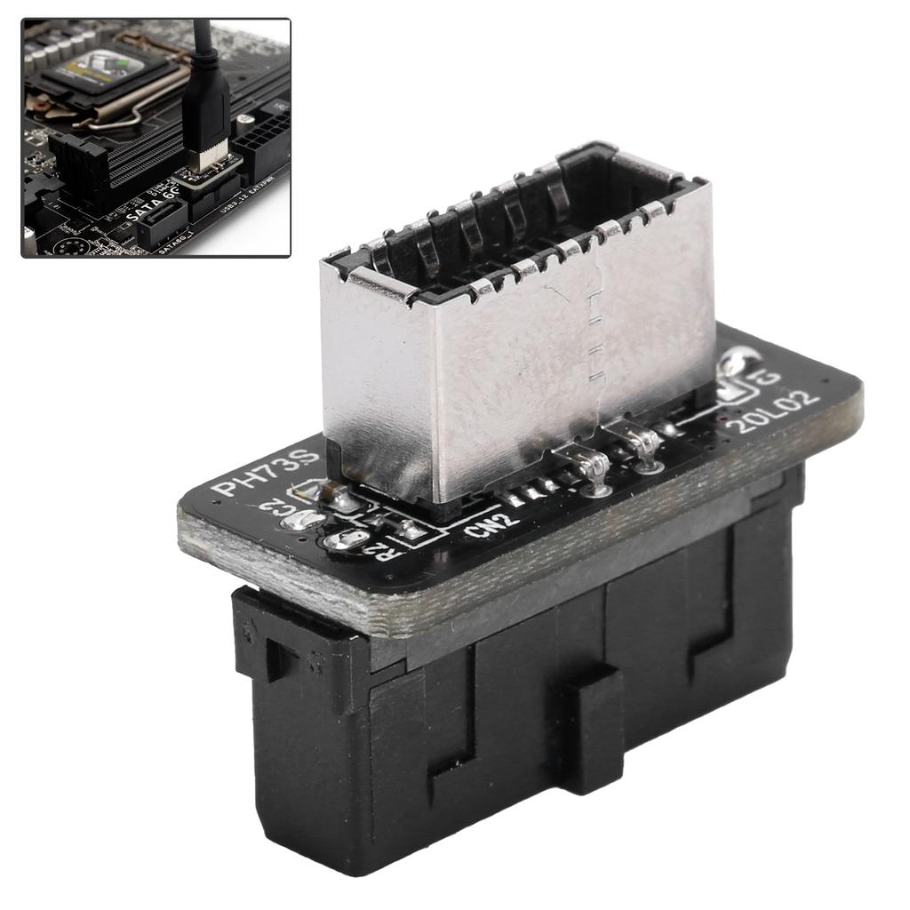 Motherboard Front Panel Socket Plugin Port USB3.0 19P 20P to TypeE Computer Accessories