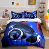 Gaming Headset Stereo Sound Set Multiple Sizes Kid'S And Adults' Bedroom Exquisite 3Pc Bedding Set, Gift