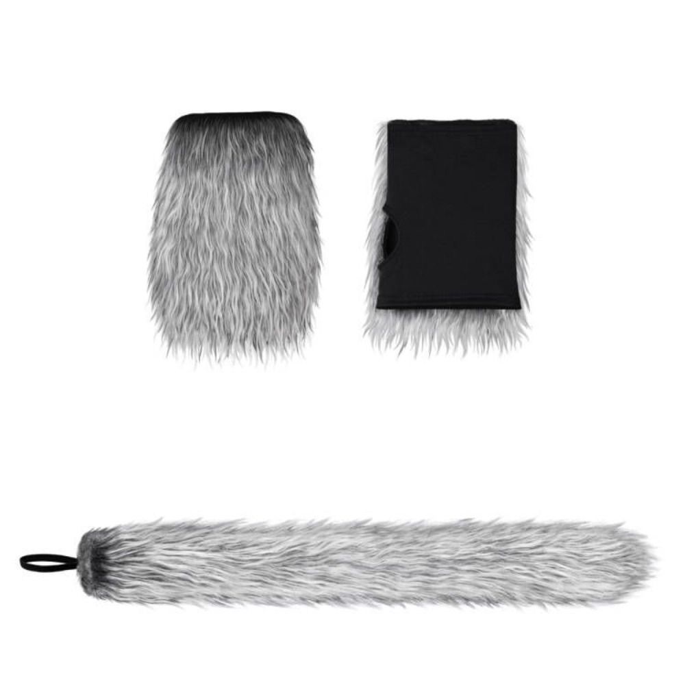 Halloween Cosplay Wolf Mask, Gloves, and Tail Outfit Holiday Party Prom Dressup Accessories