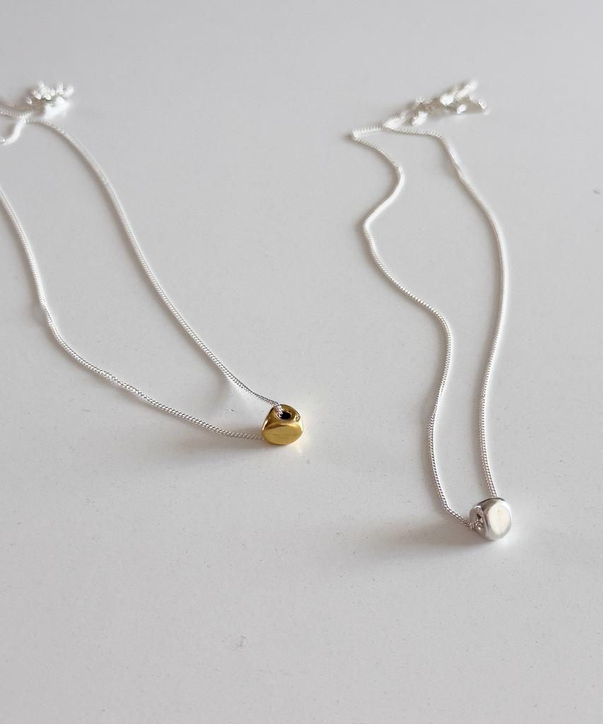 Code.H (Silver 925) Rondel Necklace_Silver