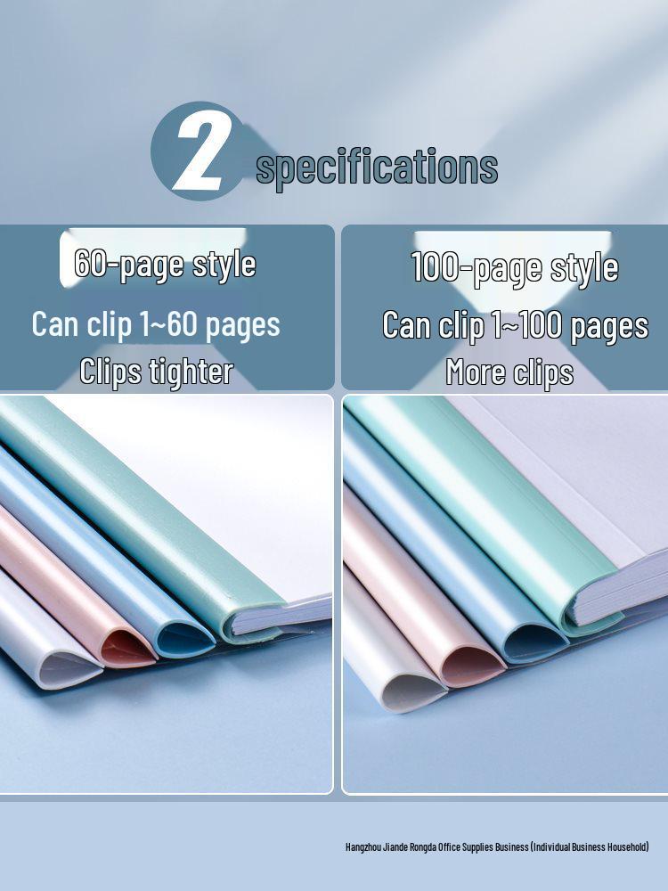 A4 Large Capacity Lever Arch File Folder with Thick Cover for Exam Papers and Documents