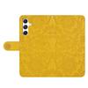 For Samsung Galaxy S26+ Case Flower Imprint Leather Flip Wallet Phone Cover with Wrist Strap