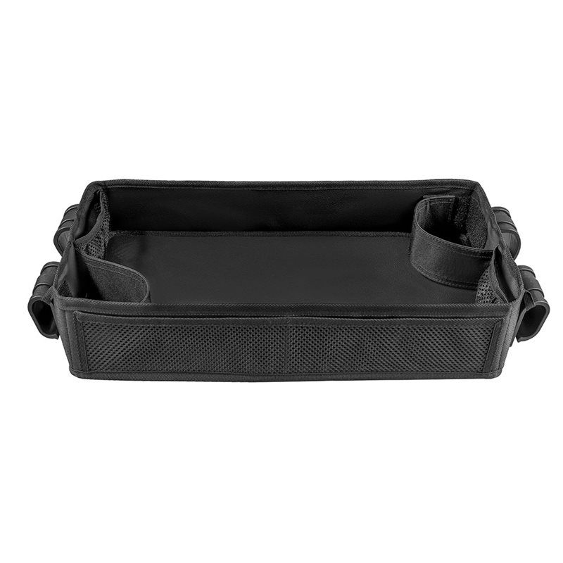 

A71Z Stroller Snack Tray Featuring Extra Thick Base, Sides& Side Mesh Pockets For Wonderfold W4 Wagon чорний