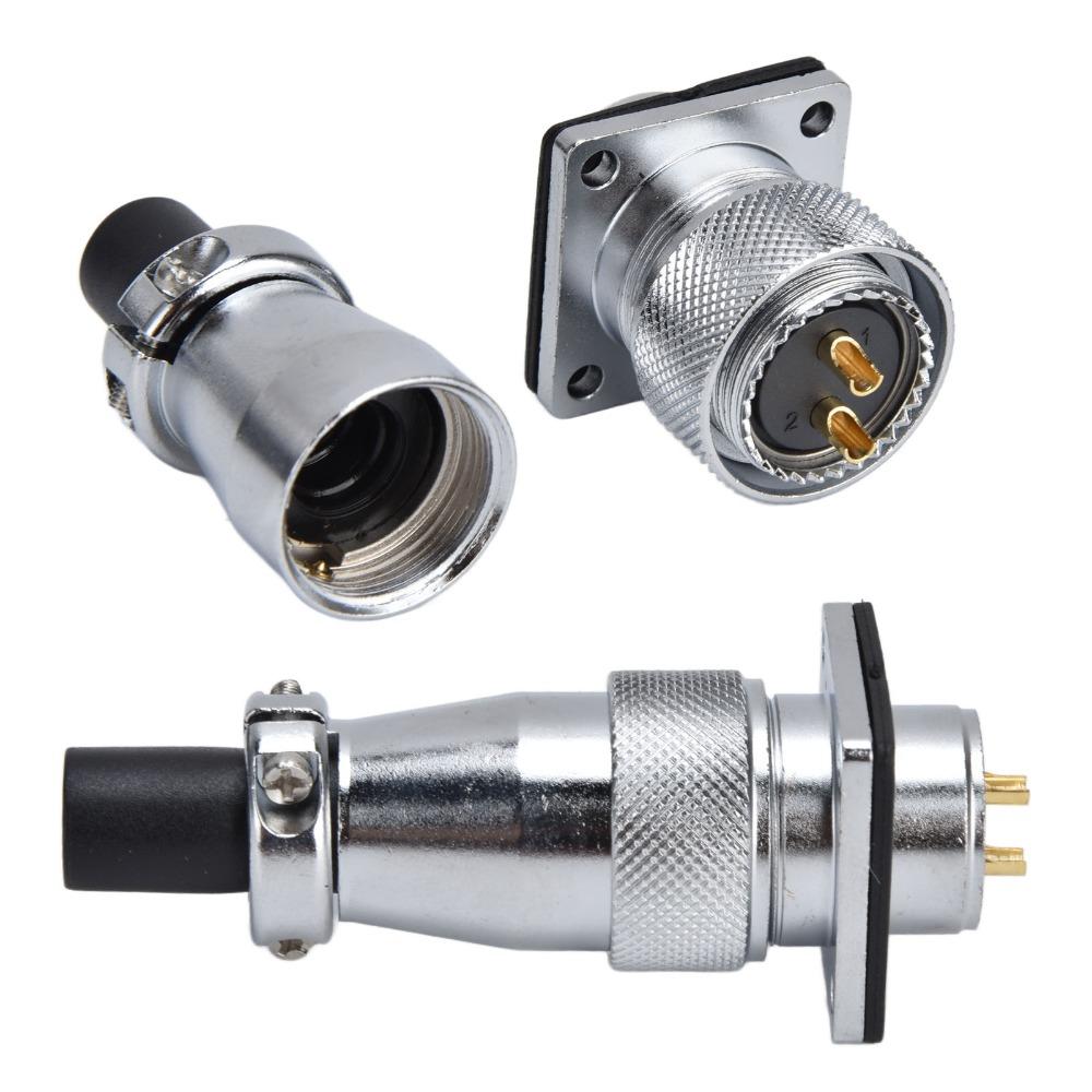 Waterproof Aviation Connector Male Plug Female Socket Panel Mount Connector  Wiring Connecting