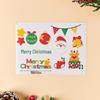 2024 Christmas Cake & Dessert Decoration Stickers - Merry Christmas Theme.