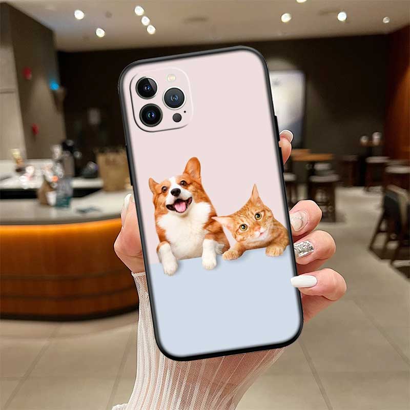 UP23 Cute Corgi dog Phone Case for Samsung Galaxy A11 A12 A13 A15 A52S A53 A55 A56 A70 A71 A72 A73 F06 F16 F56 S10 Plus S10e