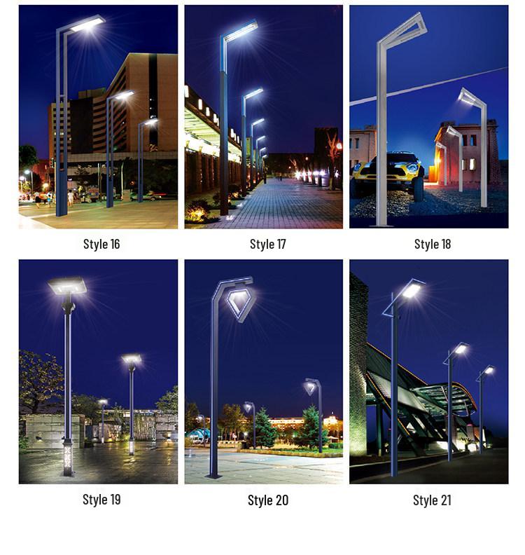 3-Meter Modern Aluminum Solar Courtyard Light - Waterproof & Rustproof for Outdoor Use
