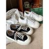 Platform Canvas Shoes Women's Height Increase Hanhan Big Head Shoes Tide Student Board Shoes 615