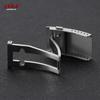 16mm 18mm 20mm 22mm Watch Clasp Folding Buckle Solid Stainless Steel Deployment Clasp Silver Watch Buckle Watch Band Accessories