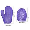 Exfoliating Shower Glove With Colorful Honeycomb Weave And TPU High Elasticity Antibacterial Material Gentle Safe And Durable