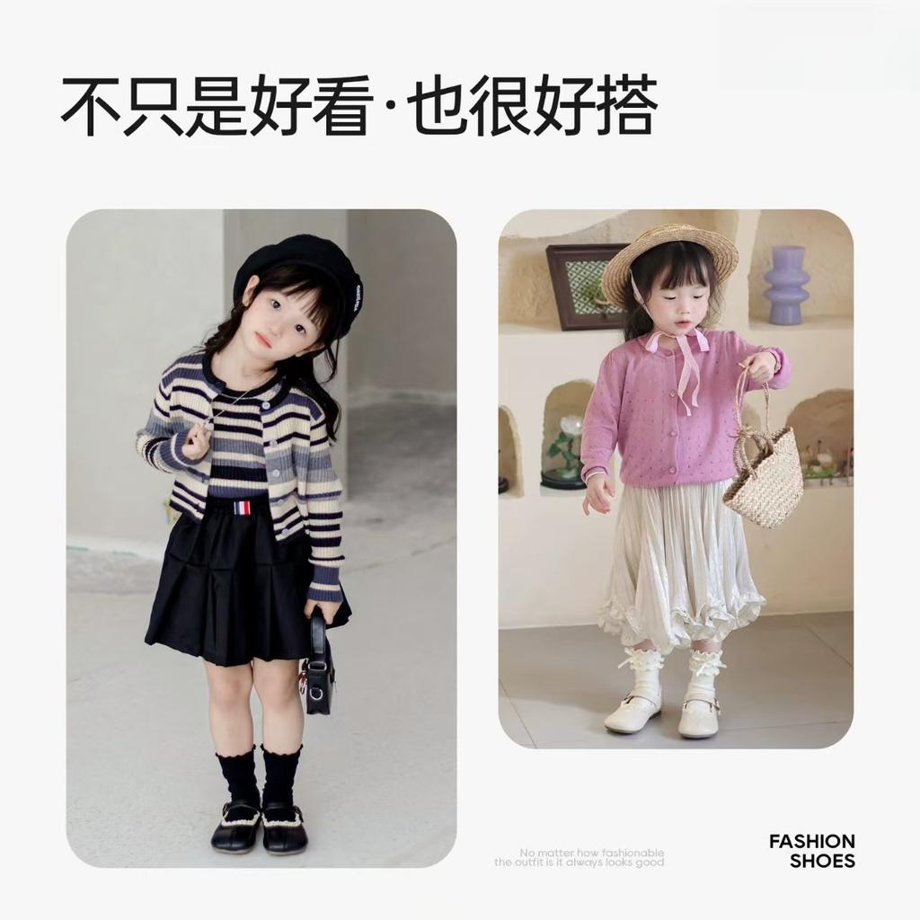 Genuine leather children's princess shoes 2025 spring and autumn new children's shoes soft-soled princess shoes baby single shoes girl