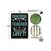 Retro Metal Tin Sign Teacher Gift Home Classroom Decor 7.87x11.81 Inch