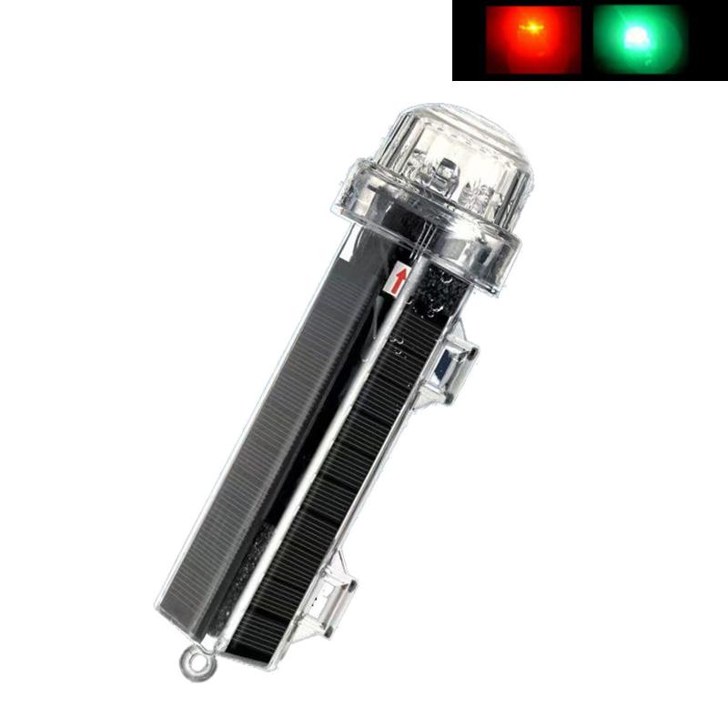 Solar Ocean Signal Light Navigation Signal Light Waterproof Flash Led Night Warning Light Yacht And Fishing Boat Accessories