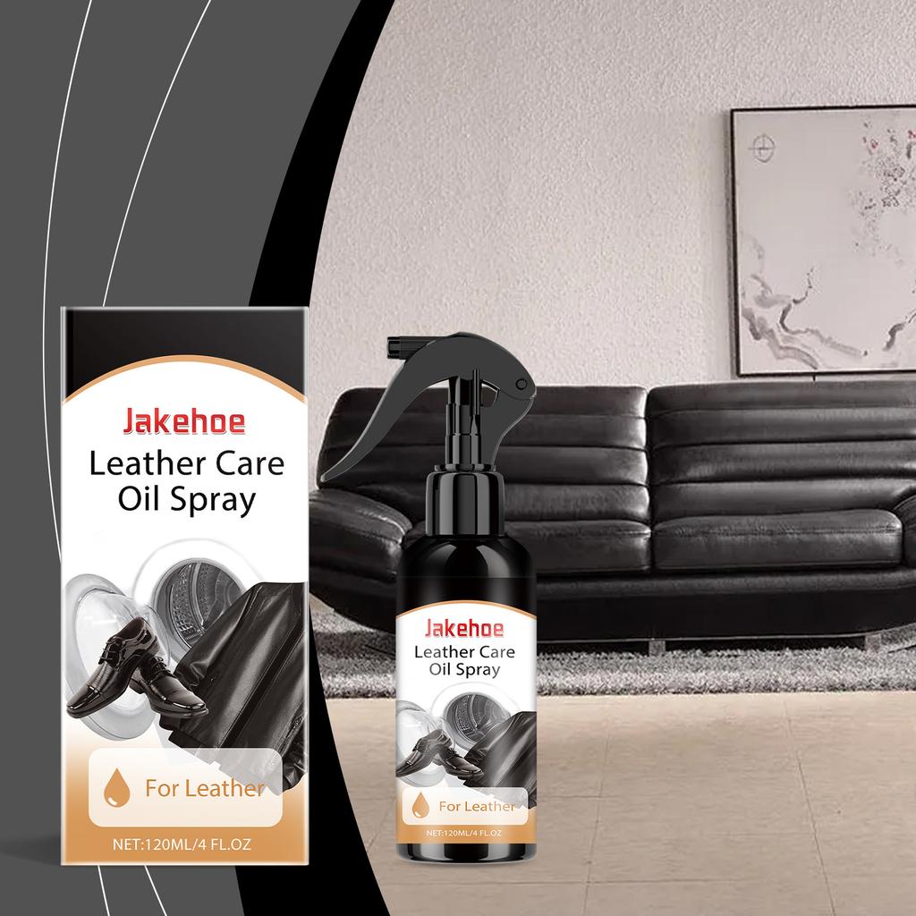 JAKEHOE Olejek do Pielęgnacji Skóry w Sprayu Skórzana Sofa Buty Skórzana Kurtka Usuwanie Plam Konserwacja Renowacja Pielęgnacyjny Olejek