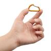 Outdoor Climbing Camping Stainless For MI-ni Carabiner Spring Hook Clip Keychain