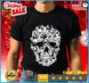Fun Halloween Costume Skull Australian Cattle Dog Lover Gift T-Shirt S-5XL