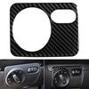 Trendy Carbon Fiber Headlight Switch Button Cover Sticker for Golf 6 082013