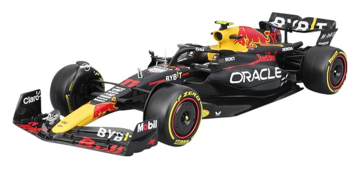 

Bburago Масштаб 1:24 Oracle Red Bull Racing RB19 (2023) № 11 с S. Фигурка Переса (Оконная рама) - Готовый продукт (BUR28036P)