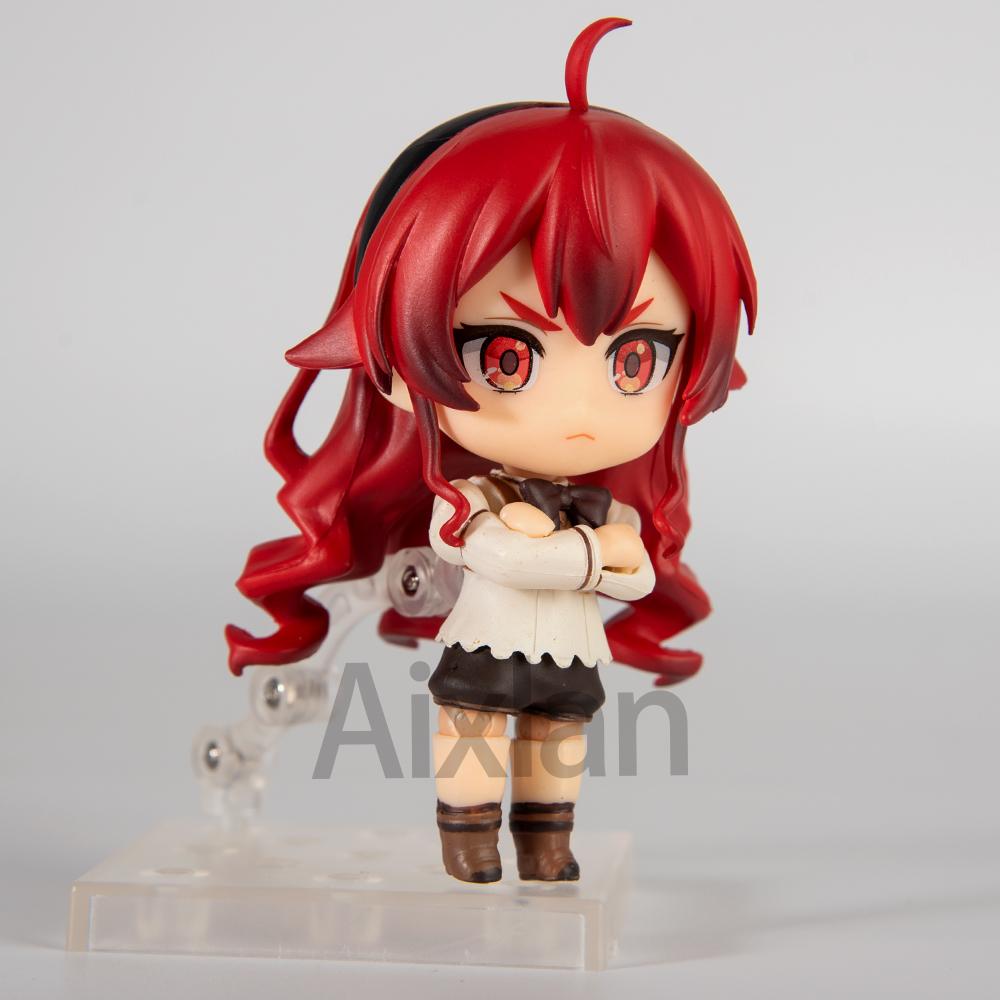 Aixlan#1567 Mushoku Tensei Figure Roxy Cute Edition 10CM Jobless Reincarnation PVC Action Figure Amine Collectible Figurine