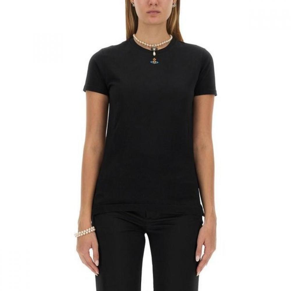 

24fw Vivienne Westwood футболка с коротким рукавом 3g010017j001mn401 XS