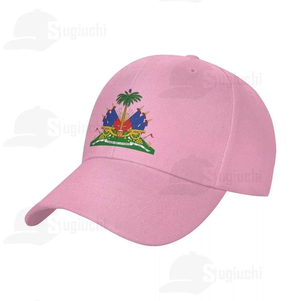 National Emblem Of Haiti Coat Of Arms Sun Baseball Cap Dad Hats Adjustable For Unisex Women Unisex Outdoor Hat