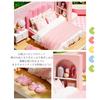 lulubelle DIY Wooden Dollhouse Kit with LED Lights and Dustproof Cover - Handmade Miniature House Gift (Type B)
