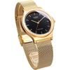 Casio Unisex Analog Watch Black Gold Mq 24mg 1e