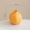 Pomegranate Shaped Ceramic Vase Decorative Flower Arrangement Desk Decoration Flowers Pots Floral Vases Room Aesthetic Decor