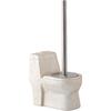 Modern Toilet Shape Cleaning Brush Modern Delicate Long Handle Cleaning Toilet Brush Abstract Toilet Brush Bathroom Accessories