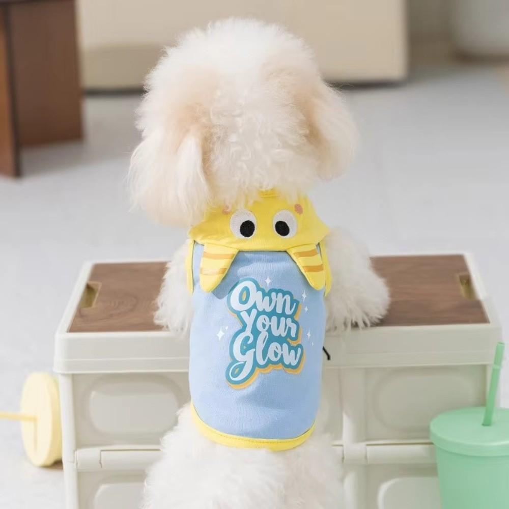 Sleeveless Dog T-Shirt Breathable Puppy Clothes Cute Pet Clothing  Spring Summer