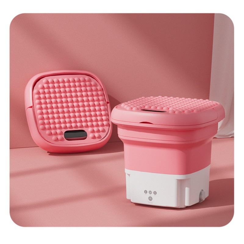 Ultrasonic Folding Washing Machine Underwear Socks Sterilization and Disinfection Mini Washer Home Travel