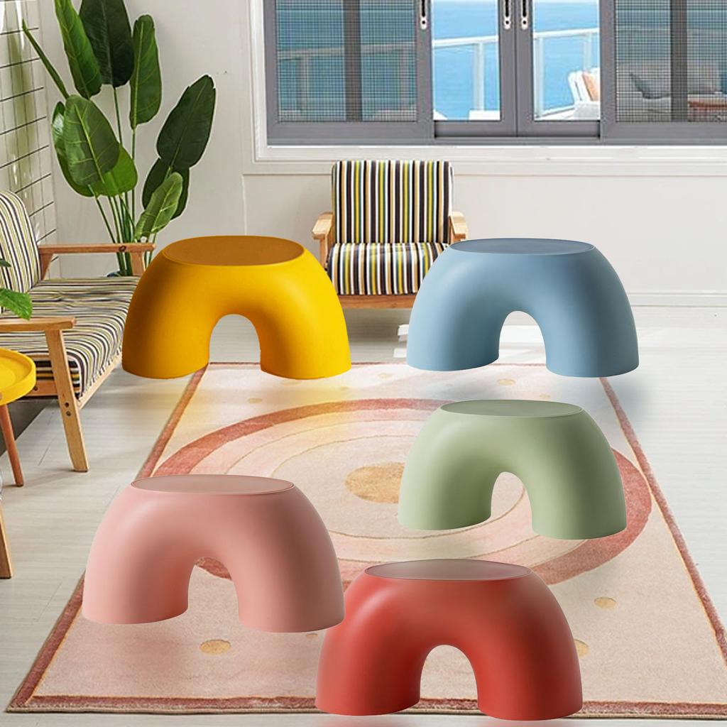 Children Stool Plastic Kids Stool Skid Resistant Footstool Multifunctional Step Stool for Bathroom