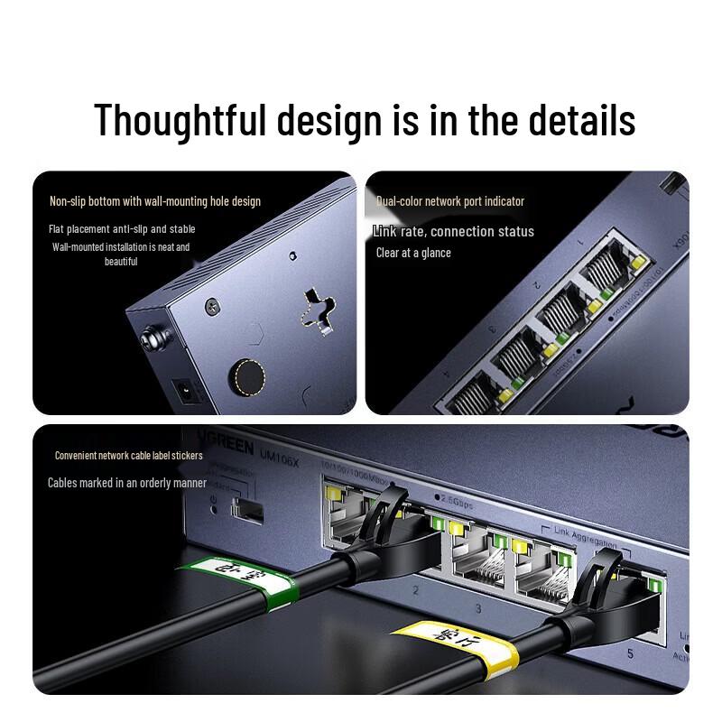 Ugreen 8-Port 2.5G Ethernet + 10G SFP+ Network Switch