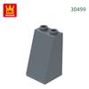 Non-Toxic 34Pcs/Lot 30499 2X2X3 Slope Building Block Moc Accessories Compatible With Brick Diy Construction Children Toys Gift Box