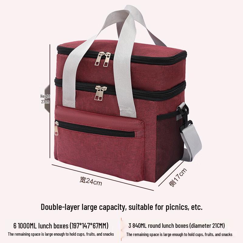 OEING Portable Insulated Lunch Bag