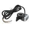 6 Wire Thumb Throttle with ONOFF Switch Battery Indicator 22mm Aperture for Electric Bike