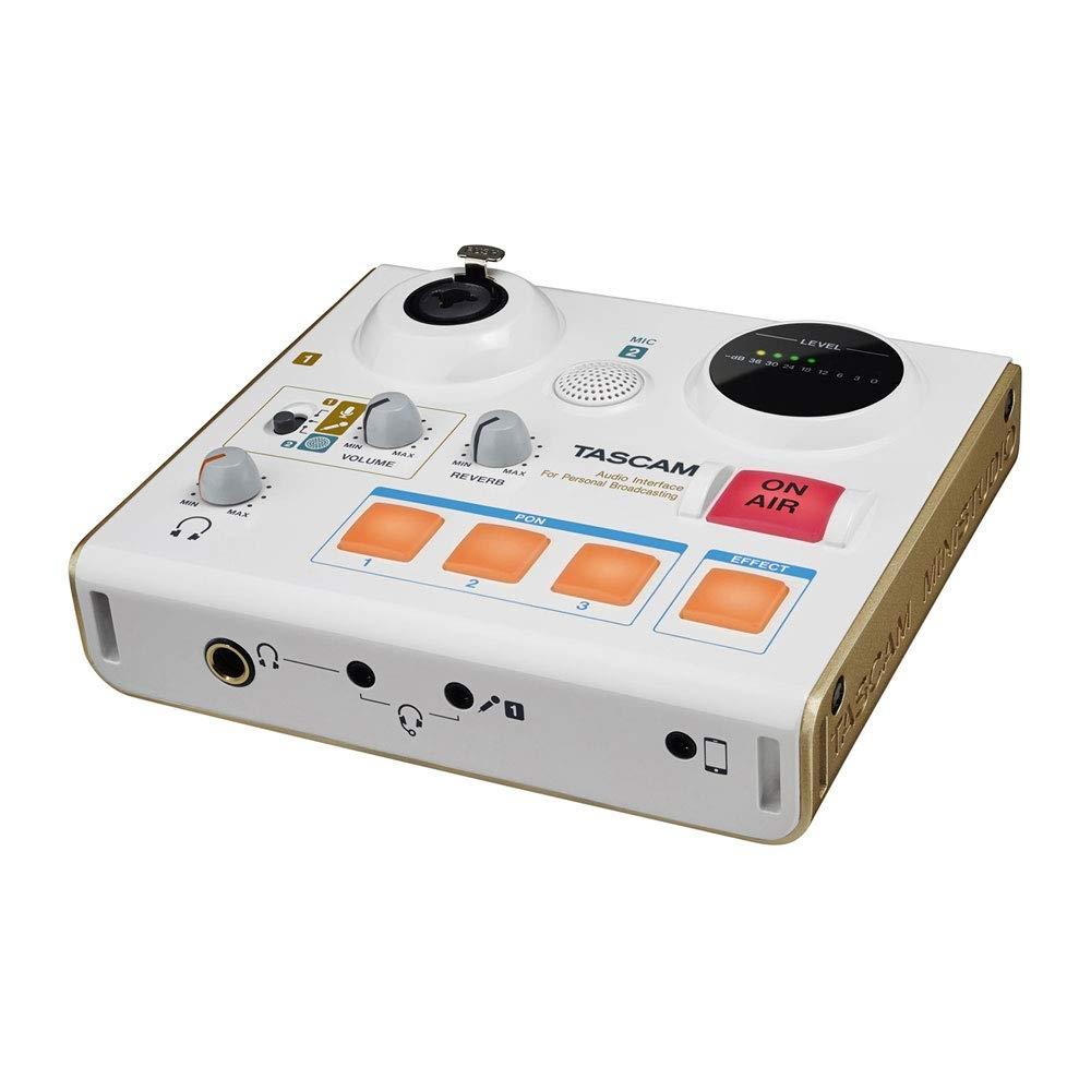 

TASCAM MiNiSTUDIO PERSONAL US-32W Подкаст Голосовой эффект Реверберация Звуковой эффект Воспроизведение Оборудование для распространения на YouTube Микшер Игра Живое караоке
