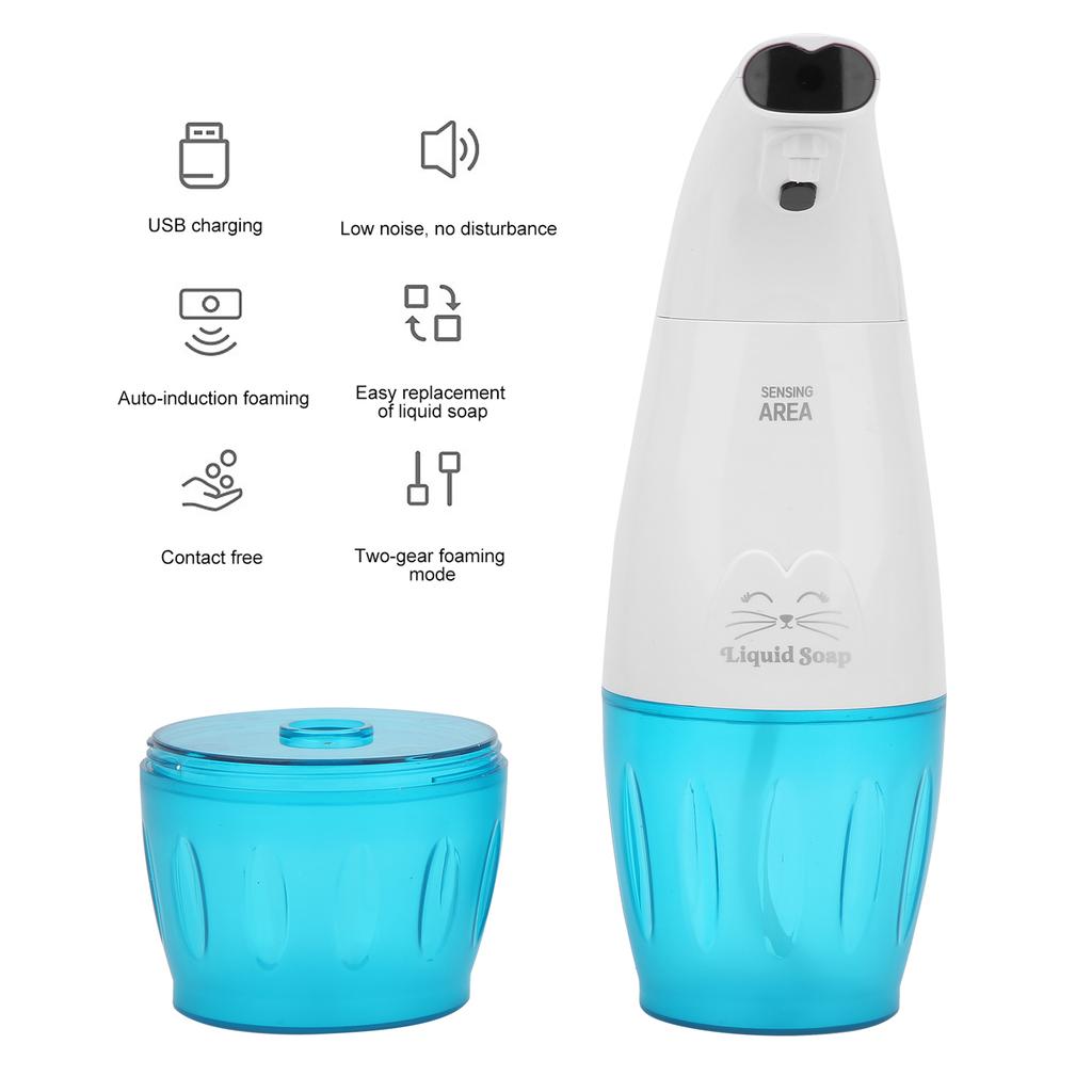Automatic Induction Foam Soap Dispenser Bathroom Touchless Liquid Soap Dispenser