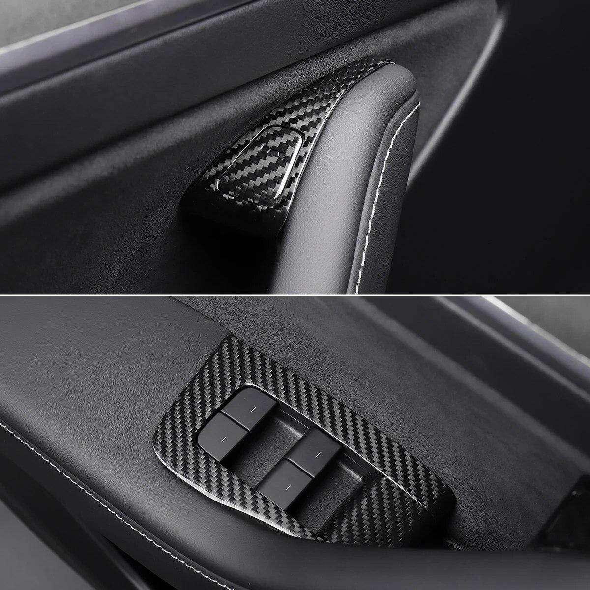 14 шт. кнопки переключателя стеклоподъемника для модели Tesla 3 года 2023 2022 2021 — фото 4