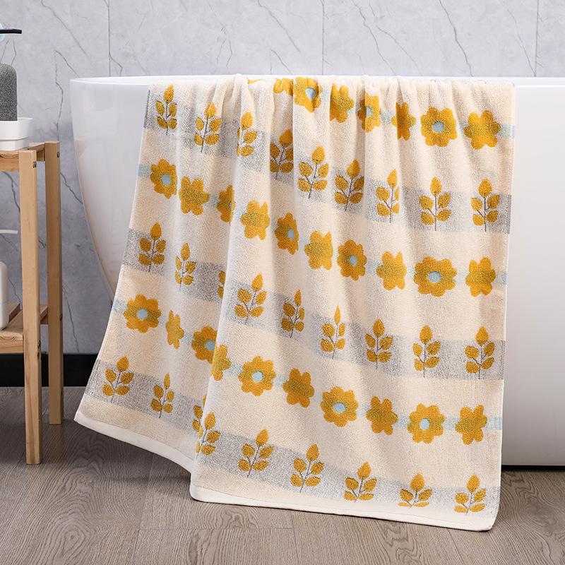 100% Cotton Thickened Quick-Dry Bath & Beach Towel - Enlarged & Premium Quality for Men