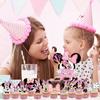New Minnie Mouse Cake Decorating Kits Cupcake Toppers Decoration For Themed Party