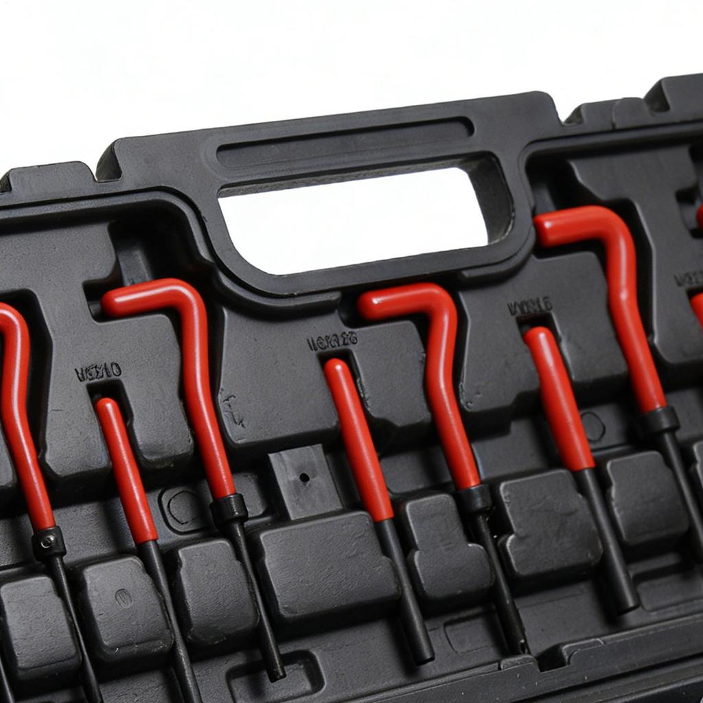 Helicoil Kit Quick Fix Heavy Duty High Strength Automotive Repair Thread Restorer Kit For Industrial Vehicle Machinery Cylinder