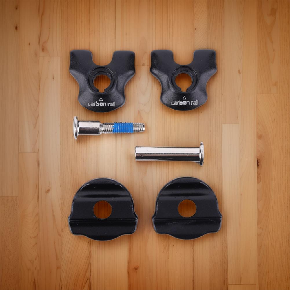 Bicycle Seat Pipe Clamp Conversion Sleeve Carbon Rail Cushion Seatpost Clips Bicycle Seatpost Clamp for Oval/Round Clips