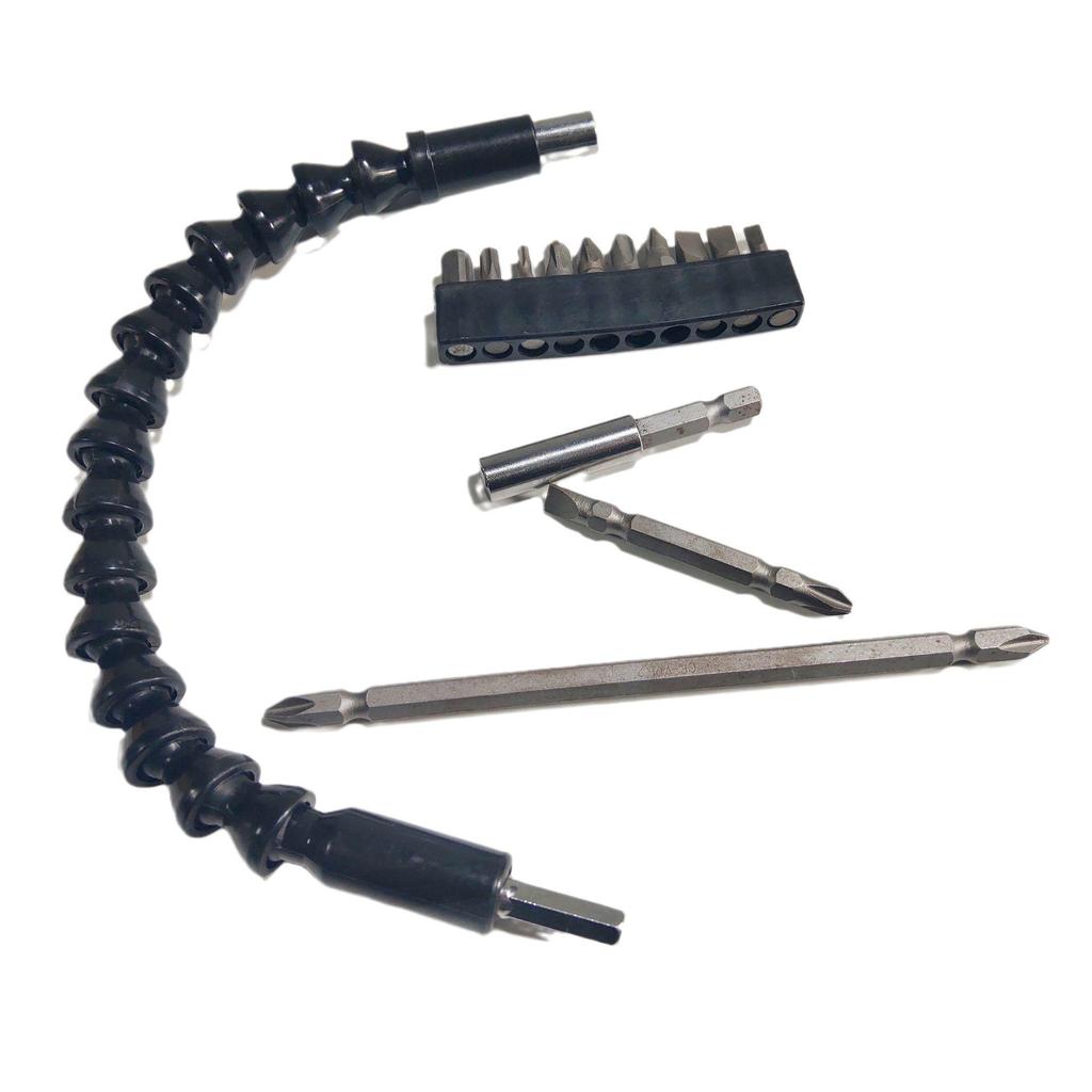 Hilda 3.6V USB Rechargeable Mini Electric Screwdriver Set with Magnetic Base